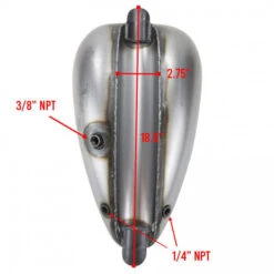 2.1 Gal. Narrow Alien Chopper Gas Tank -Maxima Store 0b2a7871sku 105 0037