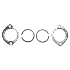 Moto Iron Exhaust Port Flange And Retaining Ring Kit For Harley-Davidson Big Twin And Sportster