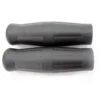 Old School 1" Black Motorcycle Handlebar Grips 2 Old School 1" Black Motorcycle Handlebar Grips -Maxima Store 101 0035 1