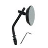 Black 3" Mini Mirror (Fits All Harley 1965-Later Lever Mount Left Or Right Side) -Maxima Store 101 0099b 1 12