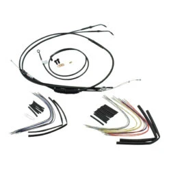 Extended Cable / Brake Line Kit For 12" Ape Hangers Harley Sportster XL 1997-2003