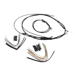Extended Cable / Brake Line Kit For 16" Ape Hangers Harley Sportster XL 1997-2003 -Maxima Store 101 0166c 1