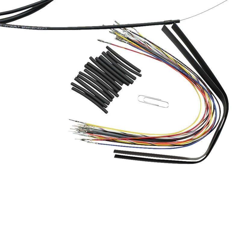 Extended Cable / Brake Line Kit For 16" Ape Hangers Harley Sportster XL 2007-2012 7 Extended Cable / Brake Line Kit For 16" Ape Hangers Harley Sportster XL 2007-2012 - Image 5