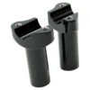 3.5" Black Forged Handlebar Risers For Harley -Maxima Store 101 0187