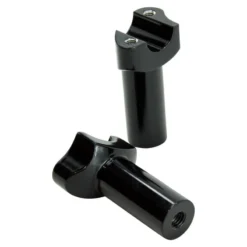 3.5" Black Forged Handlebar Risers For Harley -Maxima Store 101 0187b