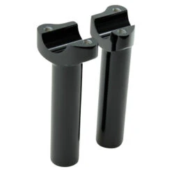 5.5" Black Forged Handlebar Risers For Harley