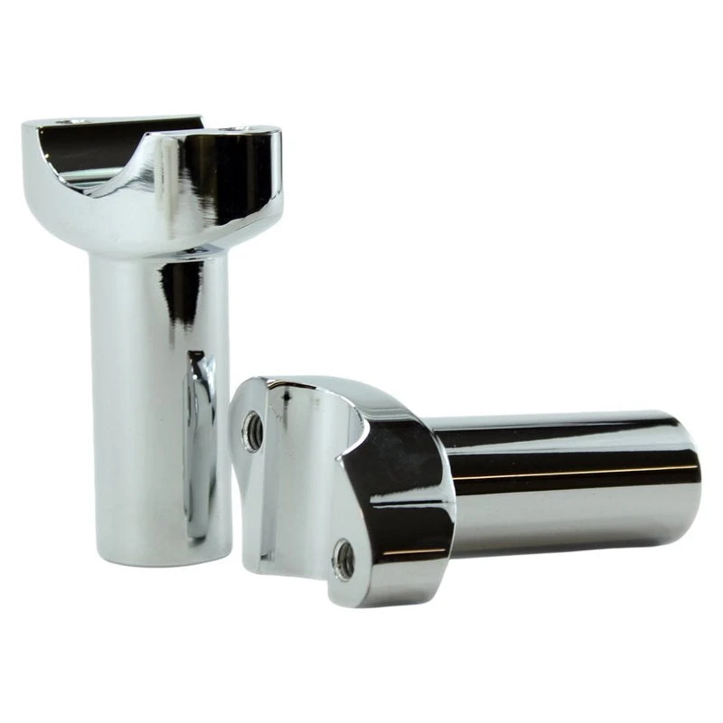 3.5" Chrome Forged Handlebar Risers For Harley 4 3.5" Chrome Forged Handlebar Risers For Harley - Image 2