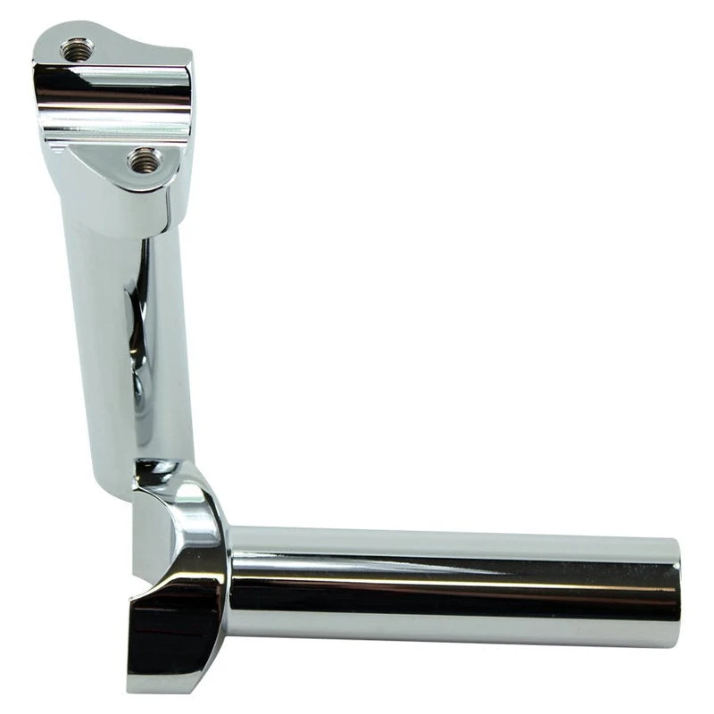 5.5" Chrome Forged Handlebar Risers For Harley 4 5.5" Chrome Forged Handlebar Risers For Harley - Image 2