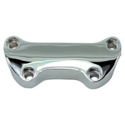 1" Handlebar Clamp For Harley - Chrome Smooth