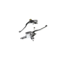 Moto Iron 1" Handlebar Control Kit Chrome Master Cylinder And Clutch For Harley And Custom -Maxima Store 101 0194.1
