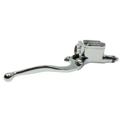 Moto Iron 1" Handlebar Control Kit Chrome Master Cylinder And Clutch For Harley And Custom -Maxima Store 101 0194g
