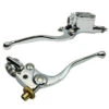 Moto Iron 1" Handlebar Control Kit Chrome Master Cylinder And Clutch For Harley And Custom -Maxima Store 101 0194master