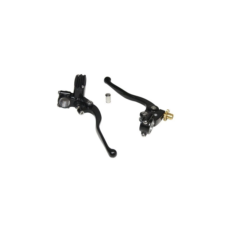 Moto Iron 1" Handlebar Control Kit Black Master Cylinder And Clutch For Harley And Custom 7 Moto Iron 1" Handlebar Control Kit Black Master Cylinder And Clutch For Harley And Custom - Image 5