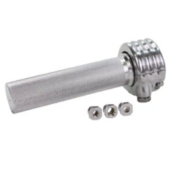 TC Bros. 1" Single Cable Motorcycle Throttle - Polished