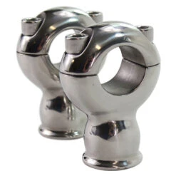 TC Bros. 2" Classic Stainless Risers For 1" Diameter Handlebars -Maxima Store 101 0229a