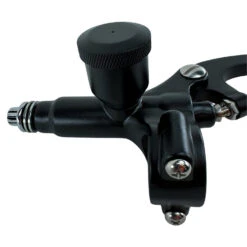 1" Vintage Deco Handlebar Control Kit With Master Cylinder & Clutch (Black) Harley And Custom Moto -Maxima Store 101 0335aaa