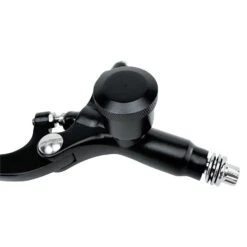 1" Vintage Deco Handlebar Control Kit With Master Cylinder & Clutch (Black) Harley And Custom Moto -Maxima Store 101 0335h