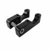 Gauge Relocation Bracket For TC Bros. Pro Series 1" Modular Risers - Black -Maxima Store 101 0337