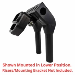 TC Bros. Pro Series Digital HUD Gauge Relocation Bezel For 2018-24 Harley Davidson M8 Softail -Maxima Store 101 0345 installed 2