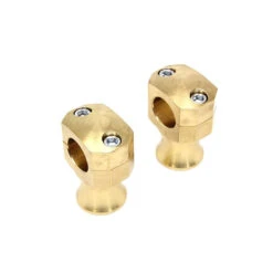 1" Diameter Shorty Style Brass Riser Set -Maxima Store 101 0350a