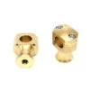 1" Diameter Shorty Style Brass Riser Set -Maxima Store 101 0350b