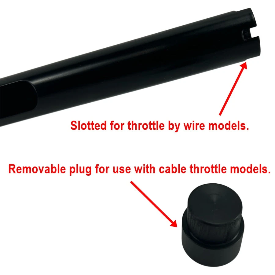 TC Bros. 1" Tracker Low TBW Handlebars - Black 5 TC Bros. 1" Tracker Low TBW Handlebars - Black - Image 3