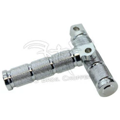 Chrome Knurled Foot Pegs For Harley Models 2017-Earlier (pair) -Maxima Store 102 0050a 1