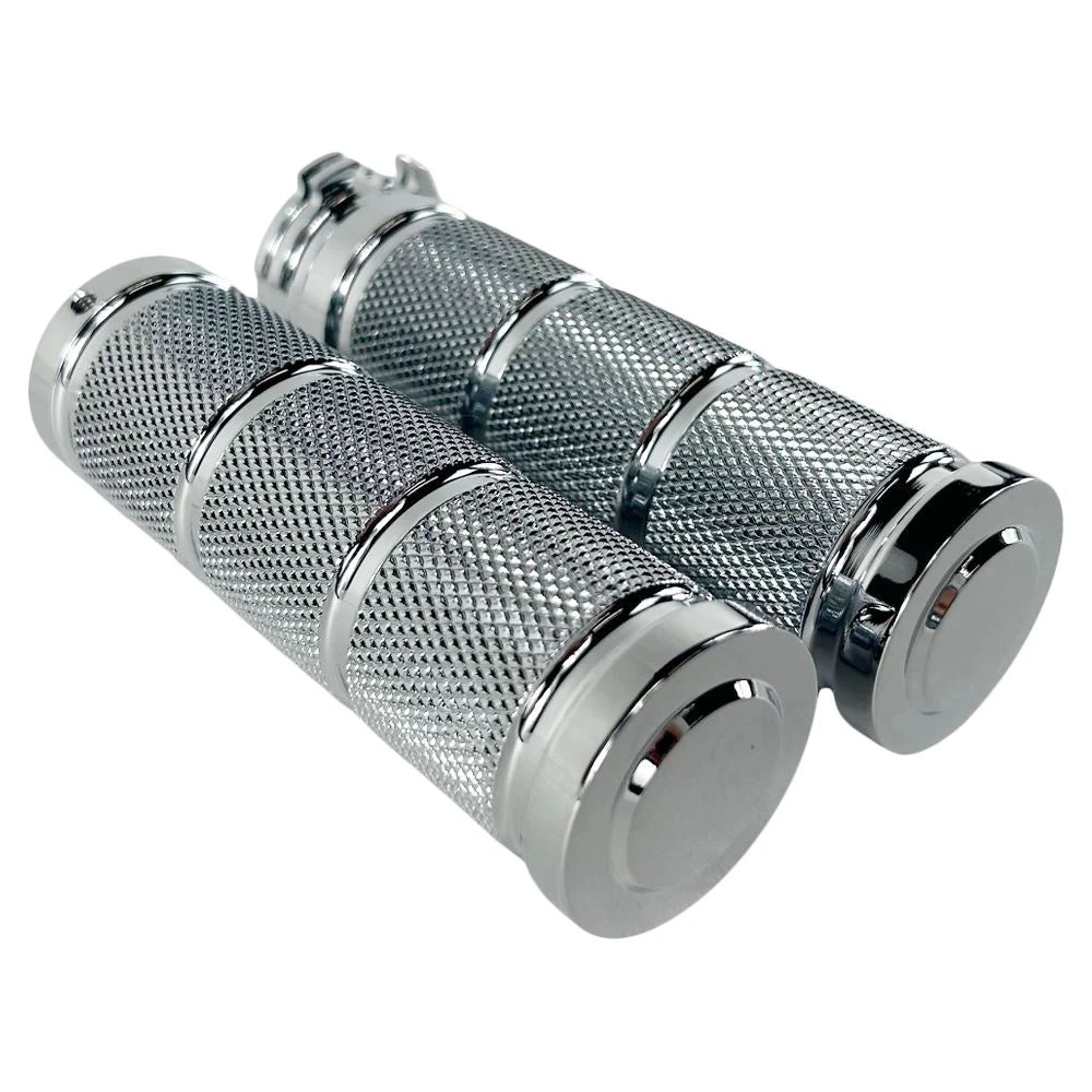Knurled Billet Grips For Harley-Davidson 13 Knurled Billet Grips For Harley-Davidson - Image 11