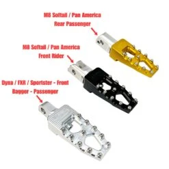 TC Bros. Pro Series MX Lite Foot Pegs For Harley Davidson Models -Maxima Store 102 0108 2 07b577a1 258f 4a5b 98d7 cfe089701a4e
