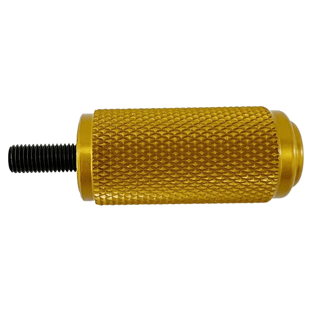 TC Bros. Nomad Shift Peg For Harley Models - Knurled - Gold (sold Each) 3 TC Bros. Nomad Shift Peg For Harley Models - Knurled - Gold (sold Each)