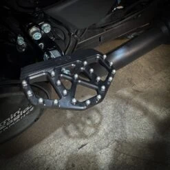 TC Bros. Pro Series MX Mini Floorboards For Harley Davidson Models 40 TC Bros. Pro Series MX Mini Floorboards For Harley Davidson Models -Maxima Store 102 0138 Mini Passenger Floorboard Black S