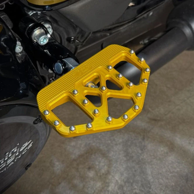 TC Bros. Pro Series MX Mini Floorboards For Harley Davidson Models 4 TC Bros. Pro Series MX Mini Floorboards For Harley Davidson Models - Image 2