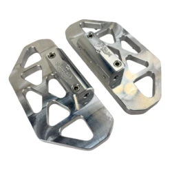 TC Bros. Pro Series MX Passenger Floorboards For Harley Davidson Bagger Touring Models -Maxima Store 102 0168 side shot angled