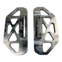 TC Bros. Pro Series MX Passenger Floorboards For Harley Davidson Bagger Touring Models -Maxima Store 102 0168 straight on shot down