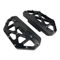 TC Bros. Pro Series MX Passenger Floorboards For Harley Davidson Bagger Touring Models -Maxima Store 102 0169 Front angled view to left e3819844 5e91 4a06 ae98 9a8758baceb2