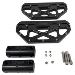 TC Bros. Pro Series MX Passenger Floorboards For Harley Davidson Bagger Touring Models -Maxima Store 102 0169 hardware included