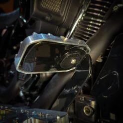 TC Bros. Pro Series MX Brake Pedal Pad For Harley Davidson Bagger Touring Models -Maxima Store 102 0171 MX Brake Pedal Raw V