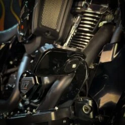 TC Bros. Pro Series MX Brake Pedal Pad For Harley Davidson Bagger Touring Models -Maxima Store 102 0172 MX Brake Pedal Black Z