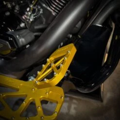 TC Bros. Pro Series MX Brake Pedal Pad For Harley Davidson Bagger Touring Models -Maxima Store 102 0173 MX Brake Pedal K