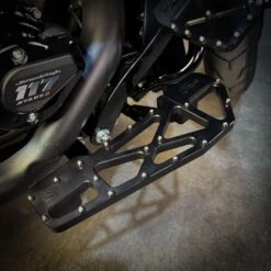 TC Bros. Pro Series MX Slim Floorboards For Harley Davidson Bagger Touring Models 34 TC Bros. Pro Series MX Slim Floorboards For Harley Davidson Bagger Touring Models -Maxima Store 102 0175 Slim Floorboard Black K