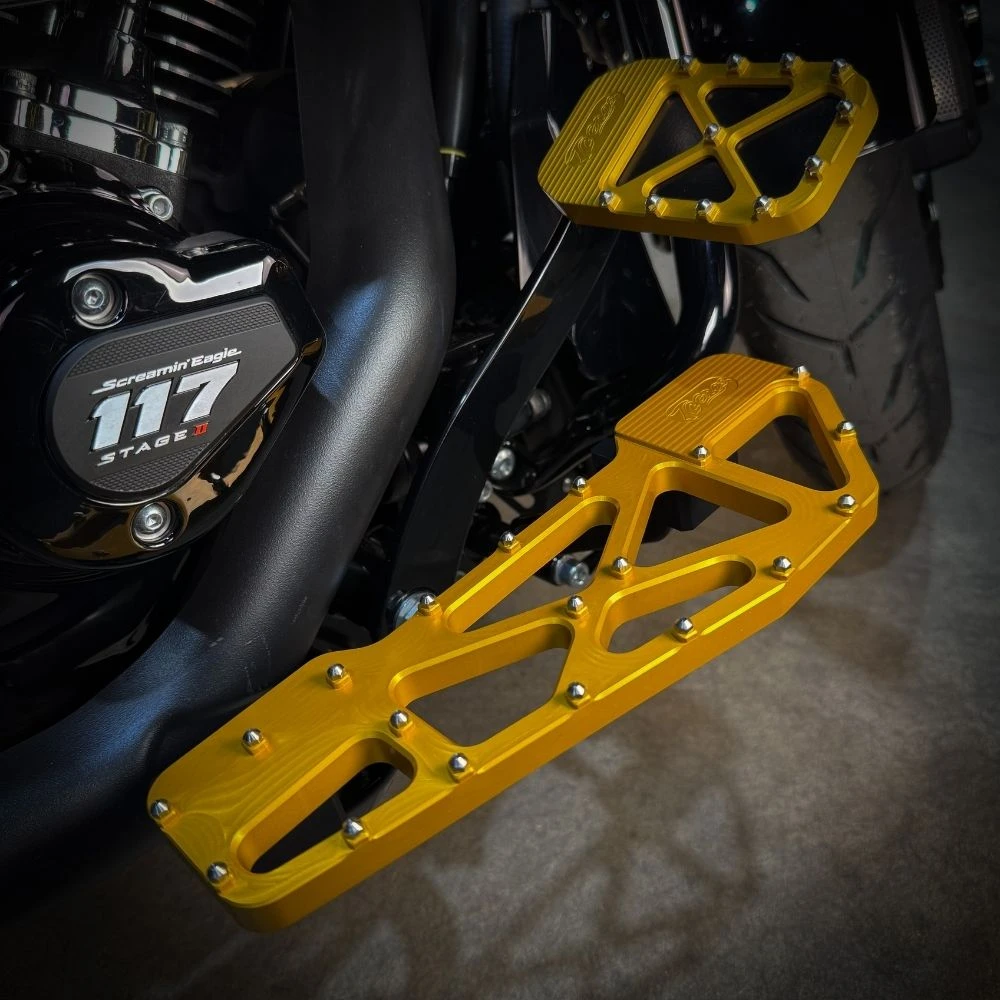 TC Bros. Pro Series MX Slim Floorboards For Harley Davidson Bagger Touring Models 8 TC Bros. Pro Series MX Slim Floorboards For Harley Davidson Bagger Touring Models - Image 6