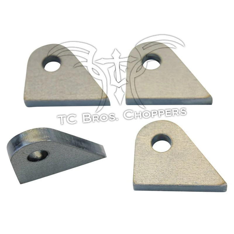 Weld On Steel Mounting Tabs Style 3 By TC Bros 4 Weld On Steel Mounting Tabs Style 3 By TC Bros - Image 2