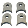 Weld On Steel Mounting Tabs Vintage Style 10 By TC Bros -Maxima Store 104 0044 1