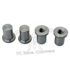 Tophat Style Blind Threaded 3/8-16 Steel Bungs By TC Bros -Maxima Store 104 0057