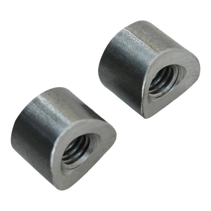 Coped Steel Bungs 3/8-16 Threaded 1/2 Inch Long By TC Bros 4 Coped Steel Bungs 3/8-16 Threaded 1/2 Inch Long By TC Bros - Image 2