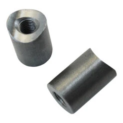 Coped Steel Bungs 3/8-16 Threaded 1 Inch Long By TC Bros 8 Coped Steel Bungs 3/8-16 Threaded 1 Inch Long By TC Bros -Maxima Store 104 0069b 1