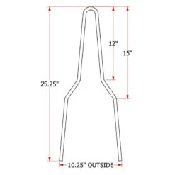 TC Bros. Original DIY Sissy Bar Kit -Maxima Store 104 0080 2