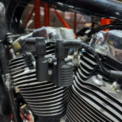 TC Bros. Coil Relocation Bracket 2007-newer Harley Sportster -Maxima Store 104 0098b