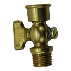3/8" Brass Petcock With T Handle -Maxima Store 105 0063 1 1 1