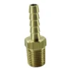 1/4" Hose Barb X 1/4" NPT Brass (sold Each)